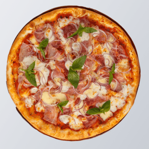 <b>Пицца с тамбовским окороком – 585 ₽</b> <em>(480 г.)</em>