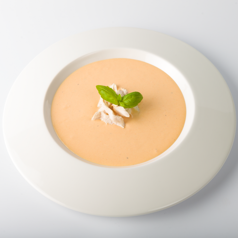 <b>Сырный суп – 495 ₽</b> <em>(320/50 г.)</em>